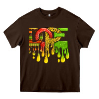 Chocolate Brown black history juneteenth dope Heavy Core Tee - texasbilliewilder