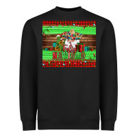 Black feliz navidad spanish christmas santa tumbler Heavyweight Sweatshirt - Jasminsmagicworld
