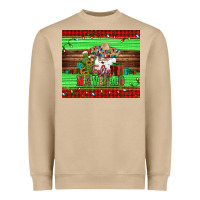 Mushroom feliz navidad spanish christmas santa tumbler Heavyweight Sweatshirt - Jasminsmagicworld