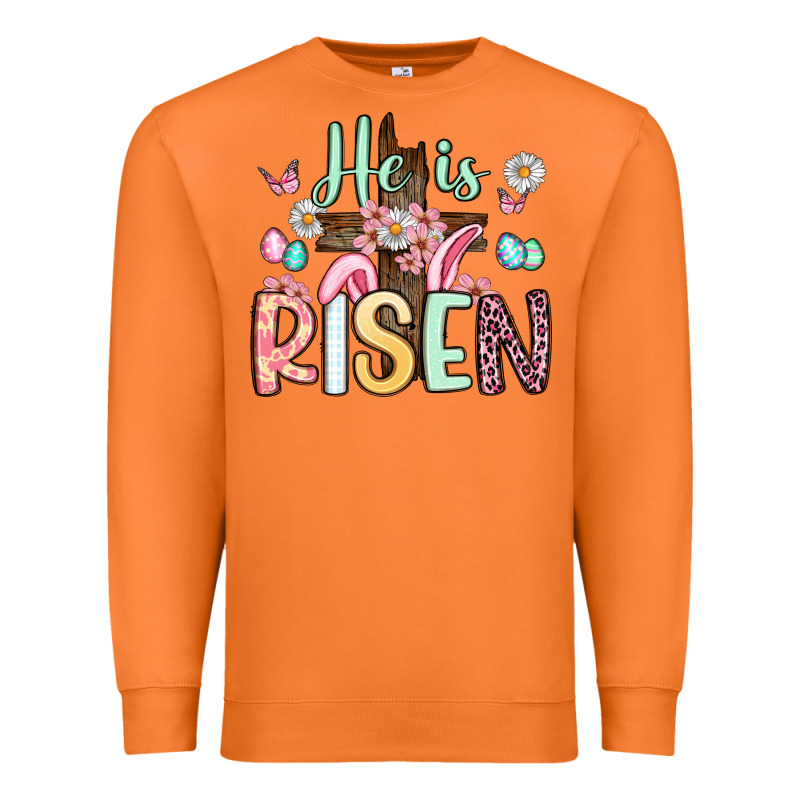 He Is Risen Premium Sweatshirt by Artiststas | Teevron