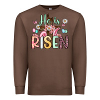 Chestnut he is risen Premium Sweatshirt - Artiststas