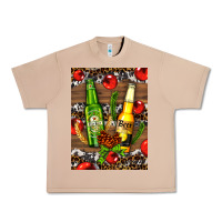 Burro beer bottles with wheat and barley Urban Heavy Tee - AdoDesignShop