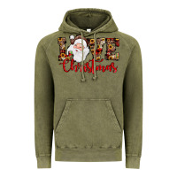 Vintage Olive Love Christmas Santa Vintage Hoodie - JahusDesignShop