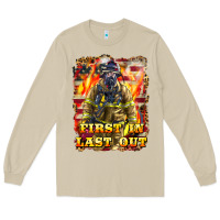 Mushroom First In last Out Firefighter Long Sleeve Tee - LillyAllenDesigns