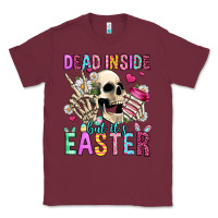 Burgundy dead inside but it's easter Classic Tee - Jasminsmagicworld