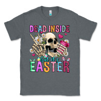 Charcoal Heather dead inside but it's easter Classic Tee - Jasminsmagicworld