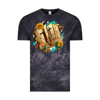 Cloud Black cross with bible and sunflowers Vintage Tee - AdoDesignShop