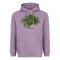 Lavender Dwarf Pomegranate Tree Illustrations Heavyweight Hoodie - LillyAllenDesigns