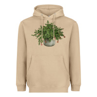 Mushroom Dwarf Pomegranate Tree Illustrations Heavyweight Hoodie - LillyAllenDesigns
