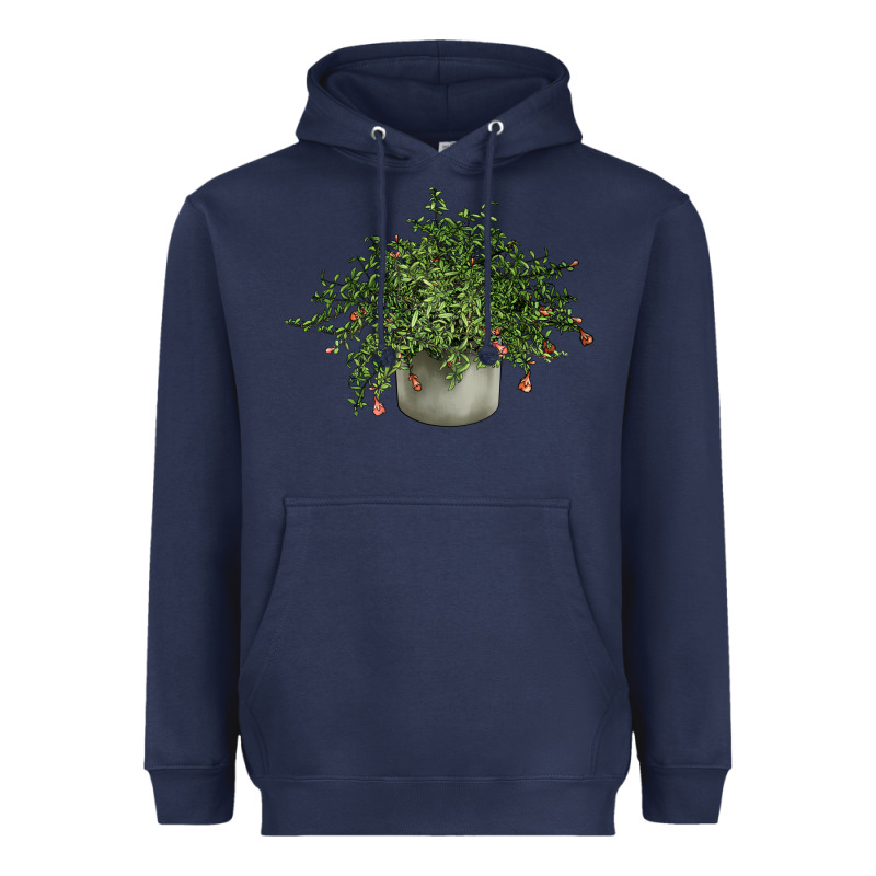 Dwarf Pomegranate Tree Illustrations Heavyweight Hoodie by LillyAllenDesigns | Teevron