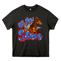 Asphalt oh my stars horse Heavy Core Tee - Zillion Design Studio