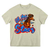 Mossy oh my stars horse Heavy Core Tee - Zillion Design Studio