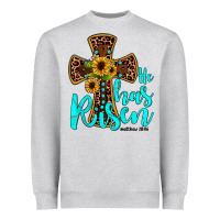 He Has Risen Heavyweight Sweatshirt | Teevron