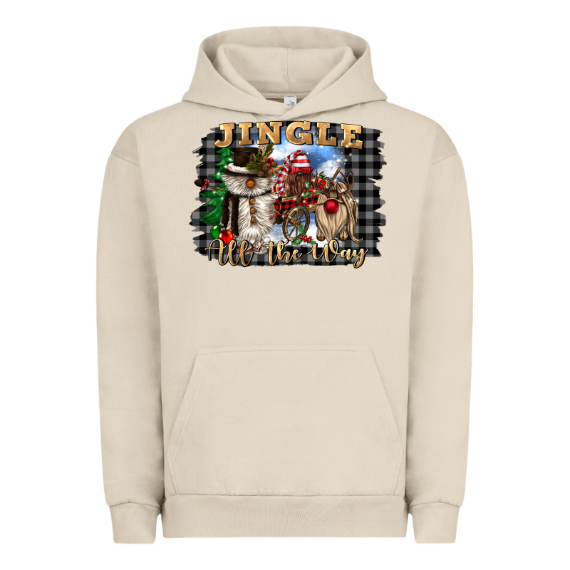 Jingle All The Way Urban Hoodie by CowGirlArtShop | Teevron
