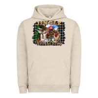 Pigment French Oak jingle all the way Urban Hoodie - CowGirlArtShop