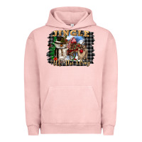 Pigment Salmon jingle all the way Urban Hoodie - CowGirlArtShop