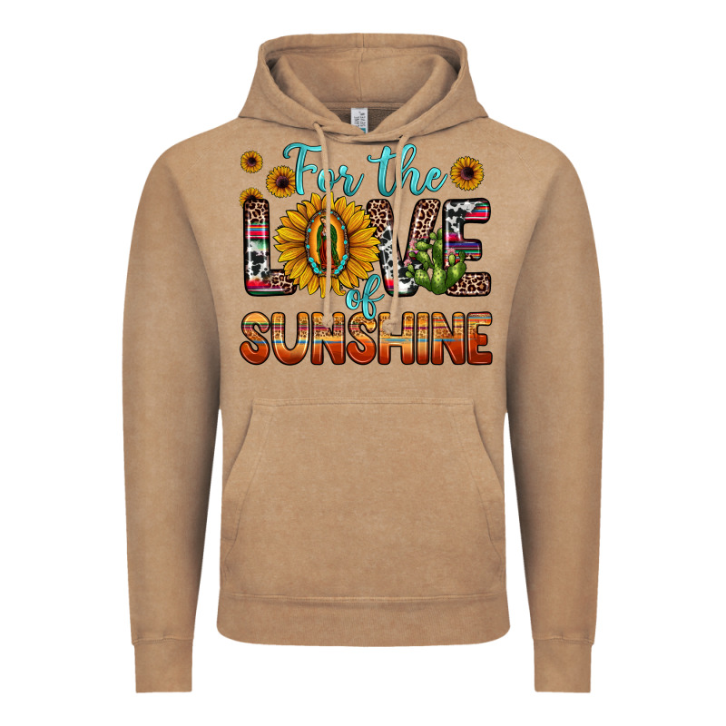 For The Love Of Sunshine Sunflower Our Lady Of Guadalupe Vintage Hoodie by JahusDesignShop | Teevron