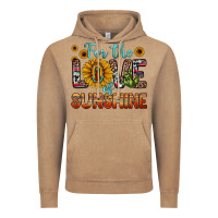 Vintage Coffee for the love of sunshine sunflower our lady of guadalupe Vintage Hoodie - JahusDesignShop