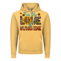 Vintage Mustard for the love of sunshine sunflower our lady of guadalupe Vintage Hoodie - JahusDesignShop