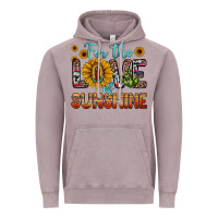 Vintage Zinc for the love of sunshine sunflower our lady of guadalupe Vintage Hoodie - JahusDesignShop