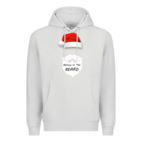 Dove Grey Believe In The Beard Premium Hoodie - Bettercallsaul