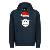Navy Believe In The Beard Premium Hoodie - Bettercallsaul