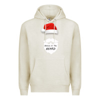 Oatmeal Heather Believe In The Beard Premium Hoodie - Bettercallsaul