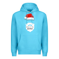 Ocean Blue Believe In The Beard Premium Hoodie - Bettercallsaul