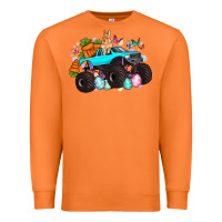 Carrot monster truck easter Premium Sweatshirt - Artiststas