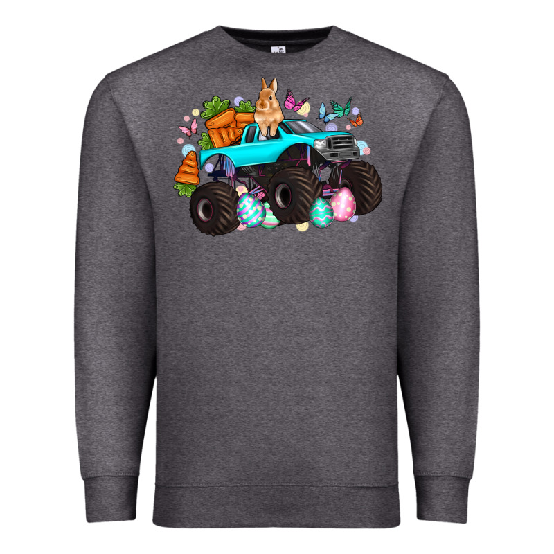 Monster Truck Easter Premium Sweatshirt by Artiststas | Teevron