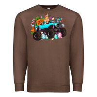 Chestnut monster truck easter Premium Sweatshirt - Artiststas