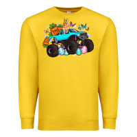 Lemon monster truck easter Premium Sweatshirt - Artiststas