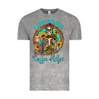 Cloud Rock i hate everyone but coffee helps western skeleton coffee sunflowers Vintage Tee - Artiststas