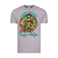 I Hate Everyone But Coffee Helps Western Skeleton Coffee Sunflowers Vintage Tee | Teevron