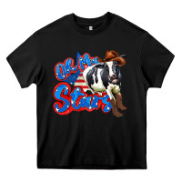 Oh My Stars Cow Heavy Core Tee | Teevron