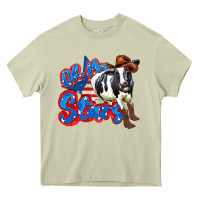 Mossy oh my stars cow Heavy Core Tee - Zillion Design Studio