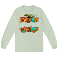 Matcha custom pumpkin name Long Sleeve Tee - NancyCooperArtShop