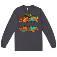 Smoke custom pumpkin name Long Sleeve Tee - NancyCooperArtShop