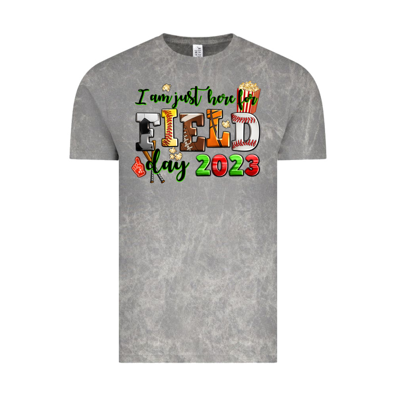 I Am Just Here For Field Day 2023 Vintage Tee by AdoDesignShop | Teevron