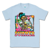 Dusty Blue sweet summer skeleton Classic Tee - Jasminsmagicworld