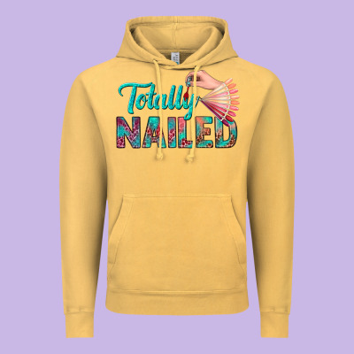 Totally Nailed Bbs Vintage Hoodie Designed By Bundleandbundleshop