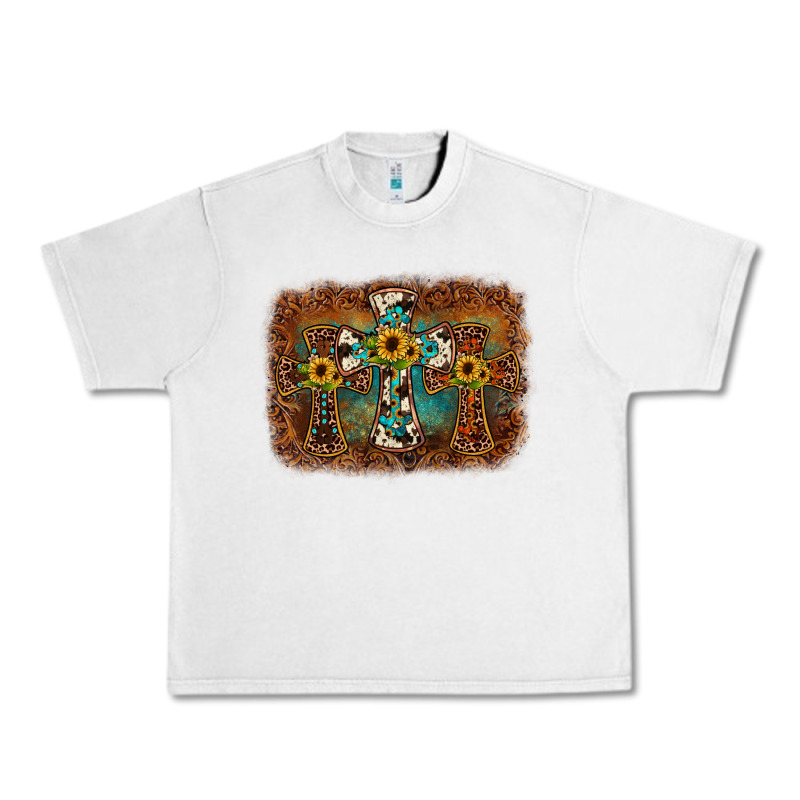 Cross Backgraund Urban Heavy Tee by JahusDesignShop | Teevron