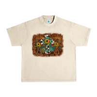 Sandshell cross backgraund Urban Heavy Tee - JahusDesignShop
