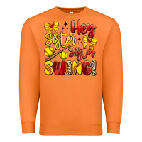 Carrot hey sister sister swing softball Premium Sweatshirt - Artiststas