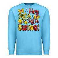 Ocean Blue hey sister sister swing softball Premium Sweatshirt - Artiststas
