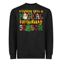 Black wishing you a magical season Heavyweight Sweatshirt - AdoDesignShop