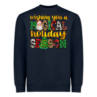 Navy wishing you a magical season Heavyweight Sweatshirt - AdoDesignShop