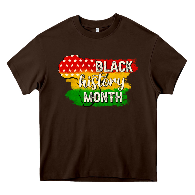 Black History Month Heavy Core Tee by texasbilliewilder | Teevron