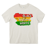 Cream black history month Heavy Core Tee - texasbilliewilder