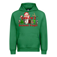 Emerald santas favorite baseball player Urban Hoodie - CowGirlArtShop